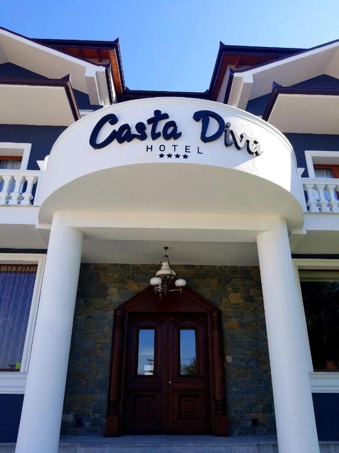 Casta Diva Hotel Korça Kültér fotó