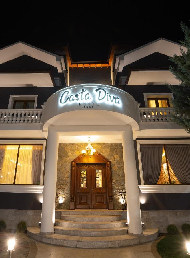 Casta Diva Hotel Korça Kültér fotó