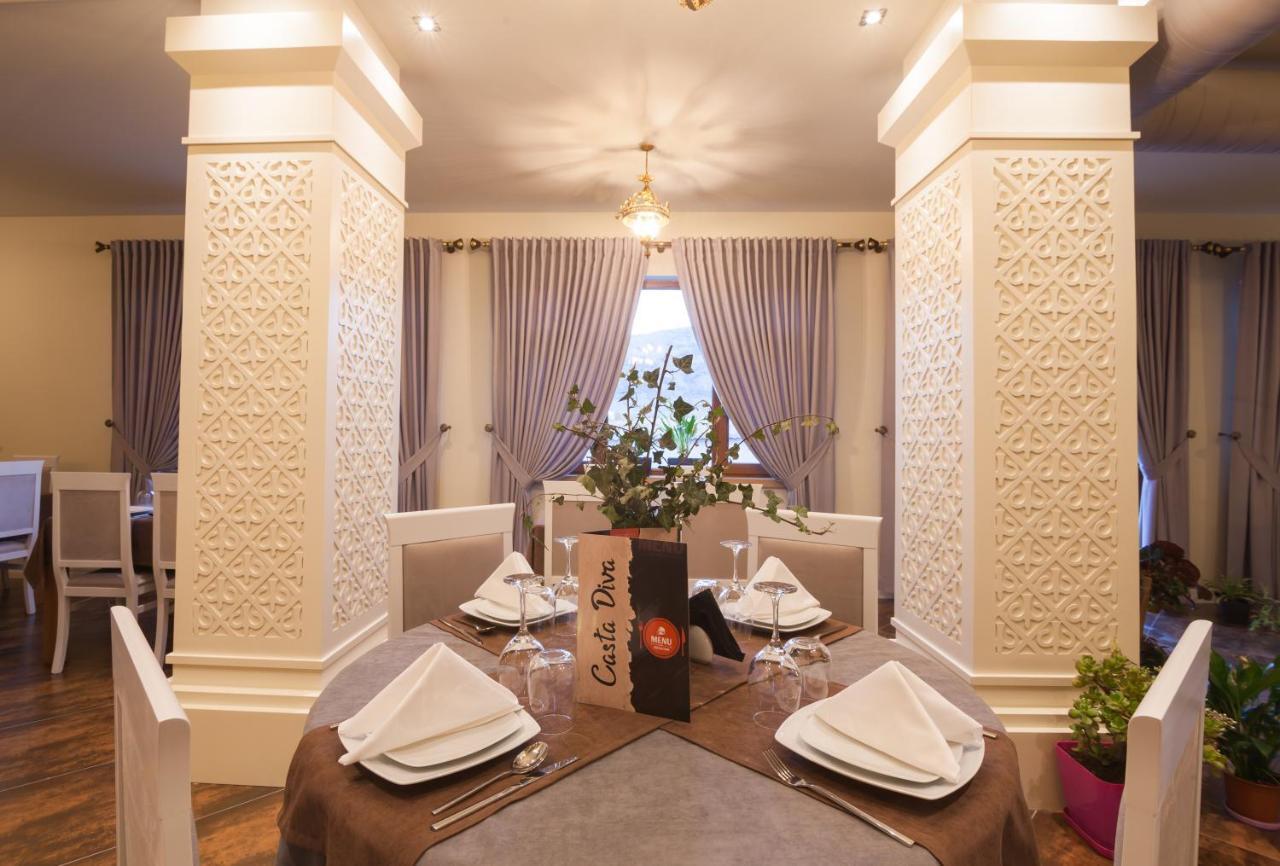 Casta Diva Hotel Korça Kültér fotó