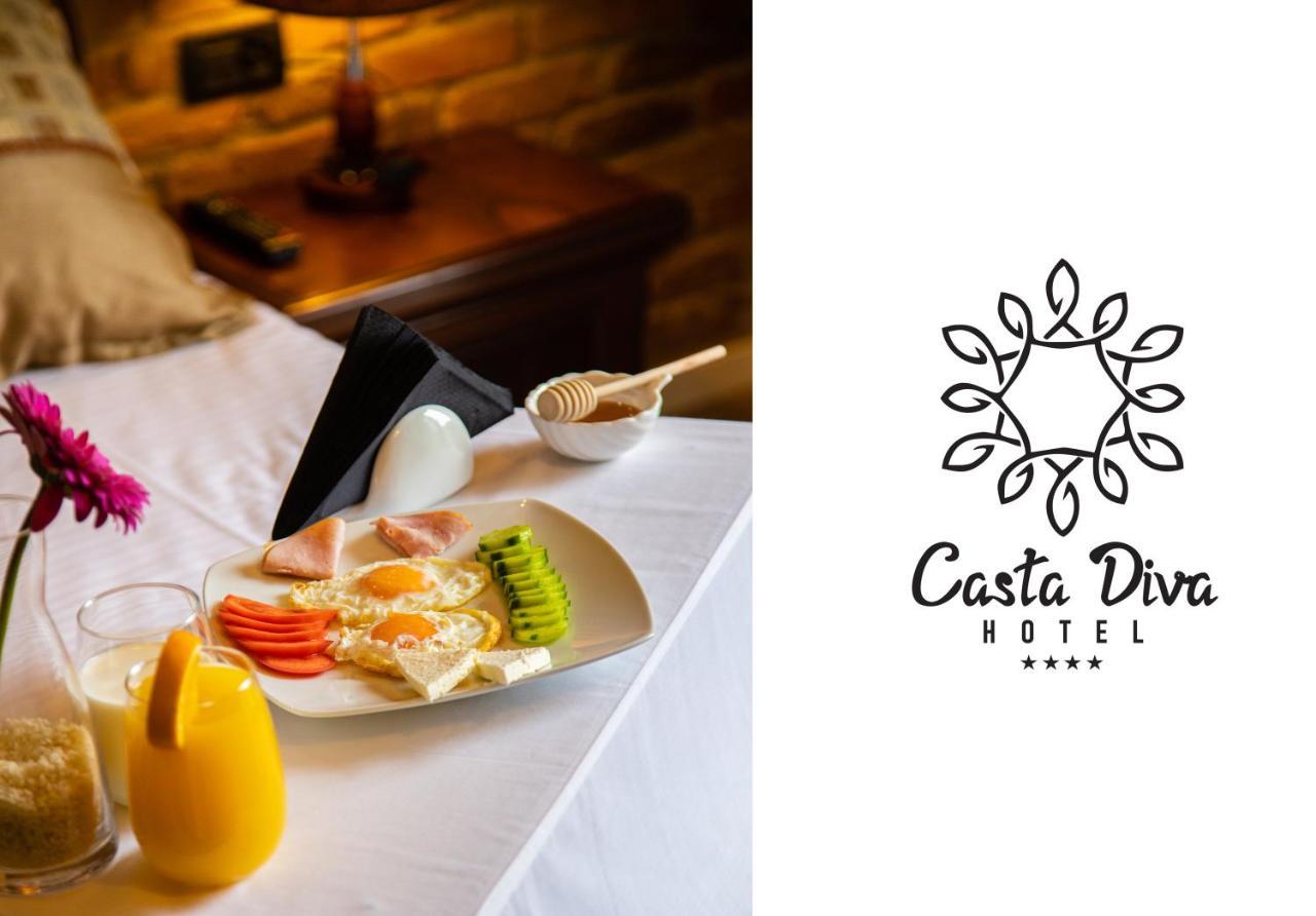 Casta Diva Hotel Korça Kültér fotó